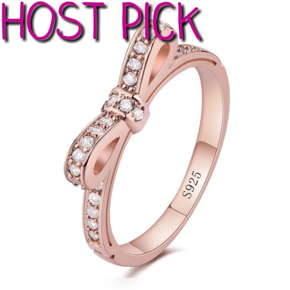 Jewelry - (LAST 1, Sz 7) RGP 925 Silver Bow Tie Ring 5🌟